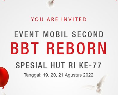 Event Mobil Second BBT Reborn