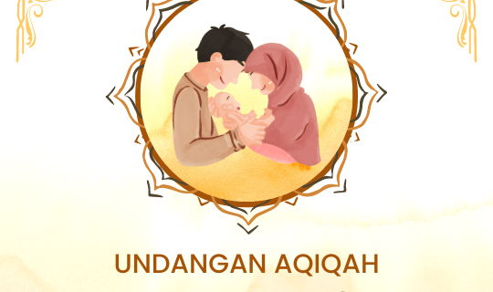 Undangan Aqiqah Zea Alula Zivara Saiful