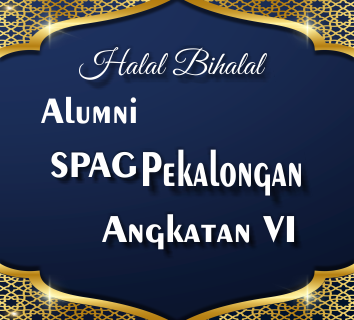 Undangan Halal Bihalal SPAG VI