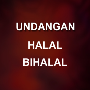 Undangan Halal Bihalal 2