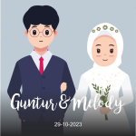 The Wedding of Guntur and Melody