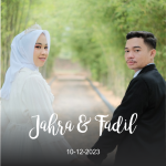 The Wedding of Jahra and Fadil