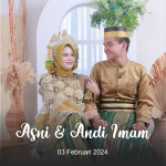 The Wedding of Asni and Andi Imam