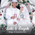 The Wedding of Zaki and Bayah