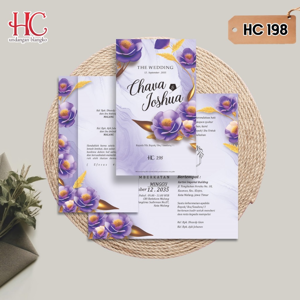 Kode : HC 198